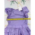 Rachel Parcell Ruffle Sleeve Tiered Dress Purple Sleeveless Mini Summer Party 8 Photo 2