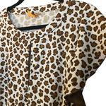 Tory Burch Women's Glady Animal Print Short Flutter Sleeve Dress Photo 6