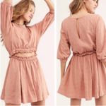 Free People Brentwood Mini Dress Pink Photo 1