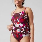 Athleta NWT Seascape Bra Cup Tankini Top Size 32 D/DD Photo 0
