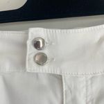 Love moschino Gabardine Stretch 30 Flare Trousers White Pants Photo 12