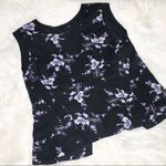 Rebecca Taylor Floral Open Back Crossed Blouse Photo 0