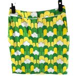 Elizabeth McKay Pencil Skirt Geometric Lined Pockets Colorful Green Yellow 2 Photo 0