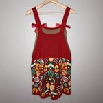 Eyeshadow Ugly Christmas Sweater Knit Romper Jumper Shorts Womens M Holiday Festive Bows Photo 3