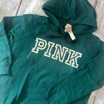 Victoria's Secret Pink Hooded Sweater Dress Size Small Green Photo 1