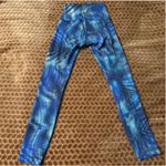 Lululemon Like New Wunder Train High-Rise Tight 25" Foil Flux Blue Leggings 2 Photo 4