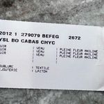 YSL  color block cabas chyc handbag Photo 15