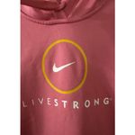 Nike Y2K  Therma-Fit Women's M Livestrong Hoodie Center Swoosh‎ Kangaroo Pocket Photo 1