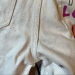 BDG Urban Outfitters High Rise Ivory Doodle Carpenter Jeans Photo 11