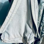 Urban Outfitters Yin & Yang Backpack Light Washed Distressed Denim Zip Unisex Photo 12