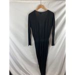 Caribbean Queen  Long Sleeve V Neck Jumpsuit Size Medium Photo 2
