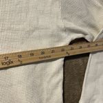 Gap NWT  Maternity Shirt Womens Large Cream Waffle Knit Long Sleeve Thermal Scoop Photo 4