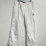 Burton  White Ski Pants Sz M Photo 0