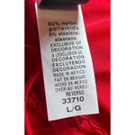 Escante Lingerie Top Womens Large Red Lace Garter Straps Suspender Adjustable Photo 5