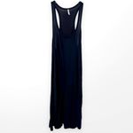 Gap Navy Blue Sleeveless Scoop Neck Racer Back Maxi Dress Photo 1
