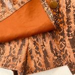 Haute Monde  Tan Snake Print Skirt Photo 4