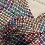 Urban Outfitters  Blue Plaid Wrap Dress Photo 7