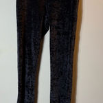 Lululemon  Wunder Lounge High‑Rise Tight 28″ Crushed Velvet Black Size 6‎ Photo 0