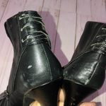 Jessica Simpson  black leather booties Photo 7