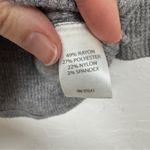 J.Jill Wearever Grey Waffle Knit Short Sleeve Sweater Womens S Lagenlook Slouchy Photo 3