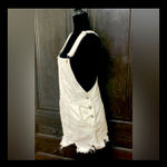 Free People  Off white/ cream Crossback Skirtall - size medium (W2) Photo 1