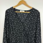 Carly Jean Los Angeles Carly Jean Womens Ditsy Floral Print Midi Asymmetrical Dress‎ Sz L Boho Festival Photo 3