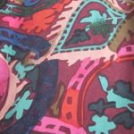 Vintage 80’s Casual Corner silk Puffer Jacket Red Size L Photo 3