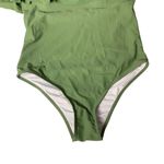 Yolipuli Green Off Shoulder One Piece Swimsuit Large Padded Chic Photo 2
