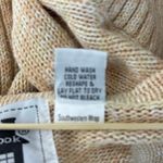 Storybook Knits Sweater Womens 1X Tan Southwestern Wrap Cardigan Fringe Neutral Size XL Photo 6