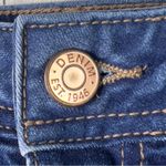 Cato C Denim 1946 Flare Hi RiseSize 22W Raw Hem Blue Jeans Sits At The Waist Photo 4