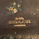 Coach  Mini Abby Duffle With Rose Bouquet Print Midnight Dark Blue # 91022 Photo 6