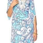 Lilly Pulitzer  Sarah Tunic Dress Spa Blue Shape Up Or Ship Out Small Photo 0