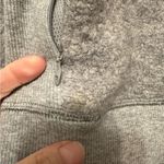Lululemon ‎ Athletica Gray Sweatshirt Sherpa and quarter zip w pockets Photo 10