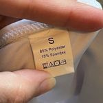 White, Red & Teal Striped Bikini Bottoms Size Small Multiple Photo 3