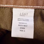 Brandy Melville  J. Galt Malia Micro Mini Denim Brown Skirt Photo 4