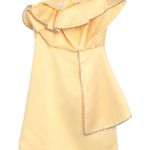 Revolve Cinqrue Yellow crystal dress Photo 1