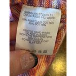 Gimaguas Sweater Women Medium Pink Purple Knit Collared Zion Cardigan Luxury Photo 11