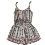 Cotton On Women Size XS Romper Paisley Adjustable Strap Lightweigth Summer 5-243 Photo 4