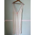 VINTAGE DREAM AWAY WHITE with PINK SIZE MEDIUM NIGHTGOWN ROBE SET 4190 #11139 Photo 1