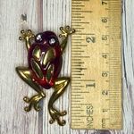 Vintage Red Lucite & Gold Photo 4