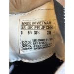 Adidas Walk Hero Tennis Shoes Size 6 Black/White Lace Up Logo Comfort Support Photo 6