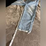 Garage  Blue Denim Mom Jeans Distressed Relax Fit Sz 3, Inseam 25” EUC Photo 6