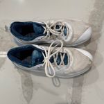 Under Armour  HOVR Omni’s BTG Running Shoes Women's 9 White/Blue Training Workout Photo 5