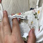 Abercrombie & Fitch Cami NWT floral crop tank womens White (xsmall) summer girly Photo 1