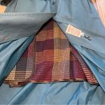 London Fog Vtg 70s Women’s 6P Blue Trench Coat USA Removable Lining Petite Belt Photo 9