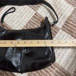 The Sak Y2K Chocolate Brown Leather Shoulder Bag 2000s VTG Fall Faux Photo 8