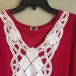 J&M clothing medium burgundy dress Red Photo 4