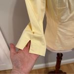 My Michelle 90s  Butter Yellow Boat Neck Blazer Size 13/14 Photo 3