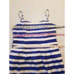 Gap Womens Dress Sz 4 Nautical Coastal Girl Beach Minimalist Stripe Sailor Photo 8