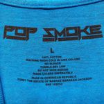 Pop Smoke Blue Music Rap Tshirt size Large Photo 3